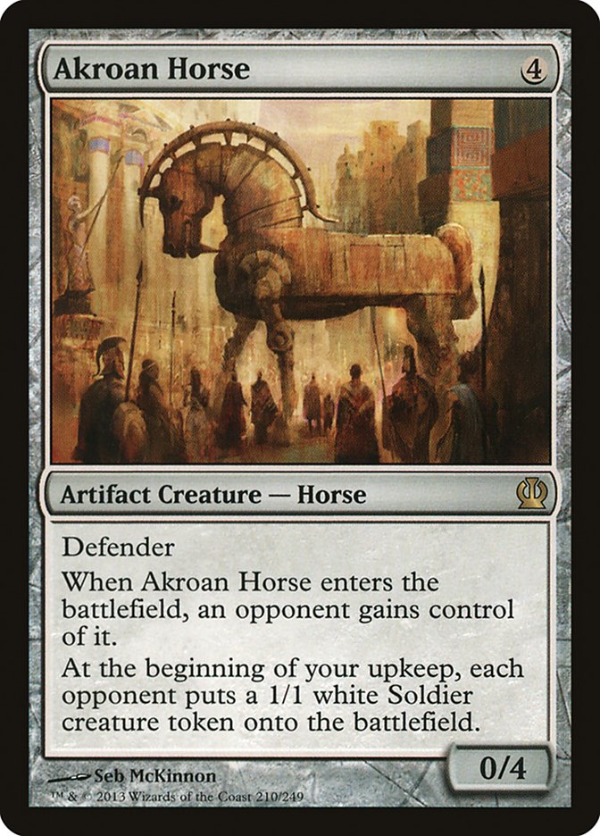 Akroan Horse [Theros] | Deep Dive Games St. Marys