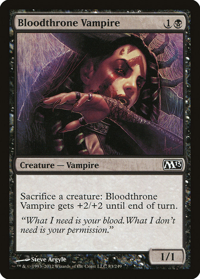 Bloodthrone Vampire [Magic 2013] | Deep Dive Games St. Marys