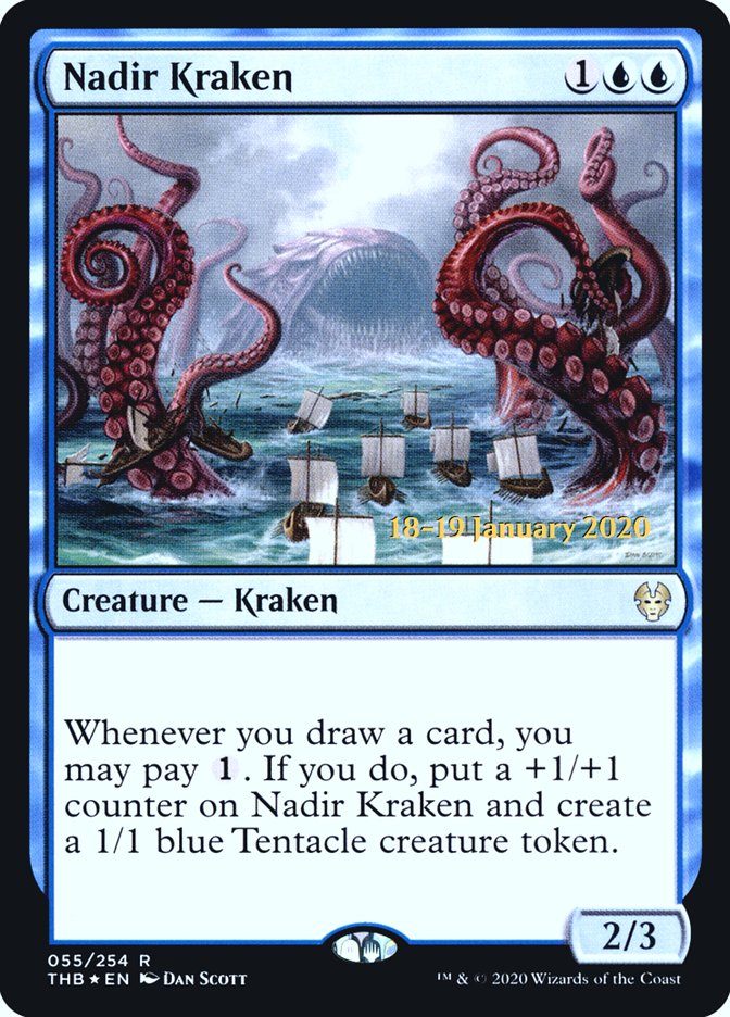 Nadir Kraken [Theros Beyond Death Prerelease Promos] | Deep Dive Games St. Marys