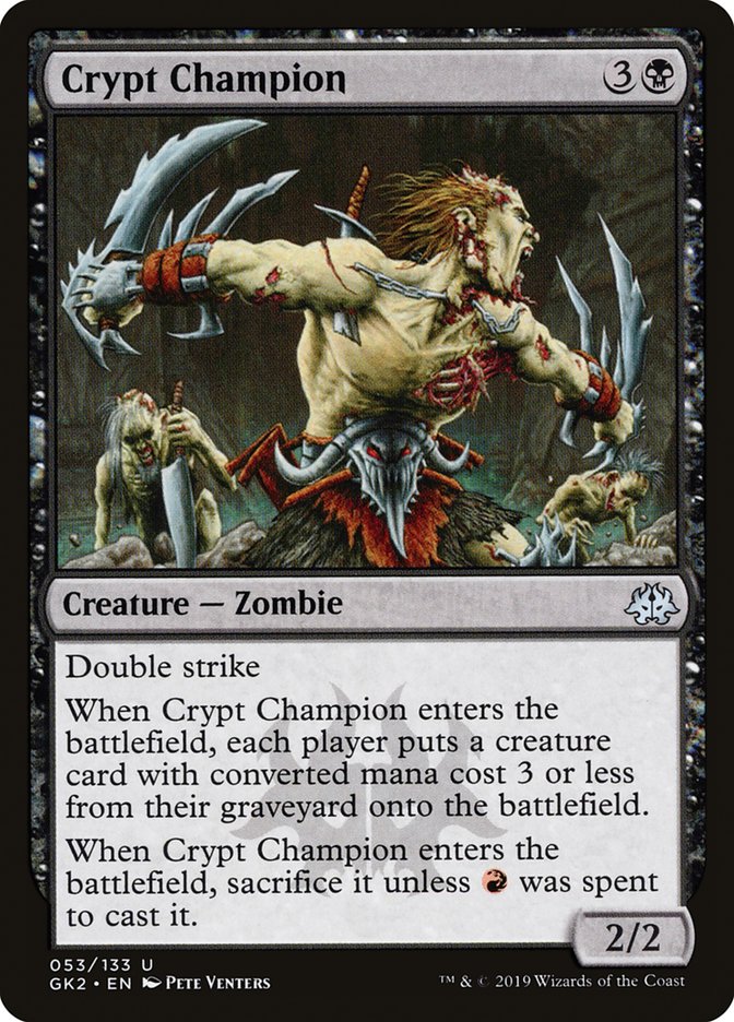 Crypt Champion [Ravnica Allegiance Guild Kit] | Deep Dive Games St. Marys