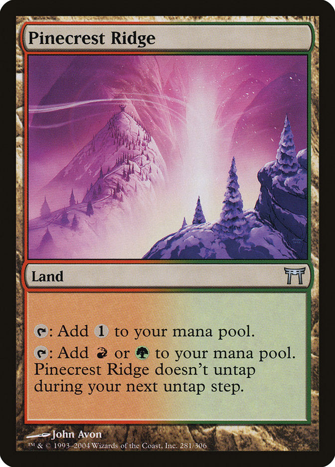 Pinecrest Ridge [Champions of Kamigawa] | Deep Dive Games St. Marys