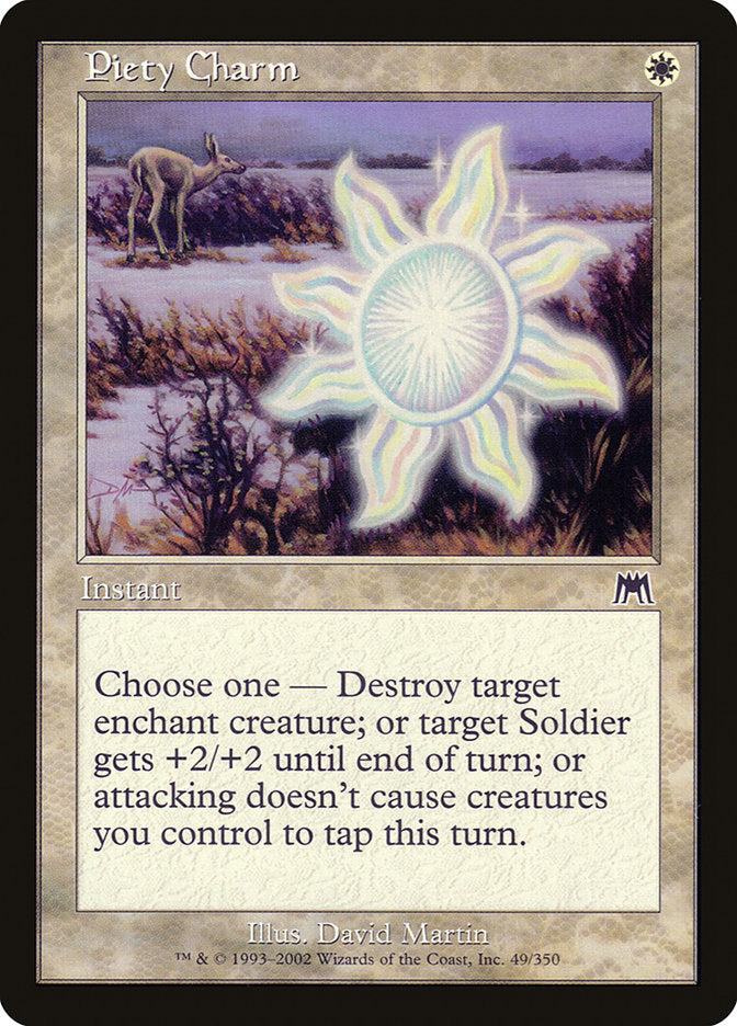 Piety Charm [Onslaught] | Deep Dive Games St. Marys