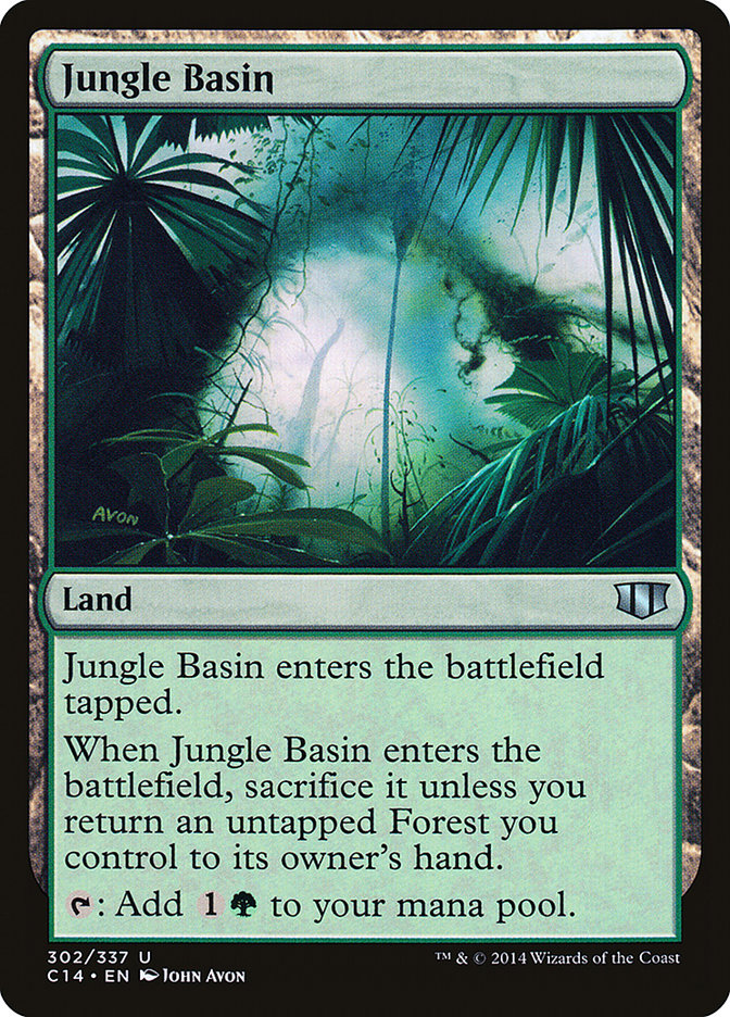 Jungle Basin [Commander 2014] | Deep Dive Games St. Marys