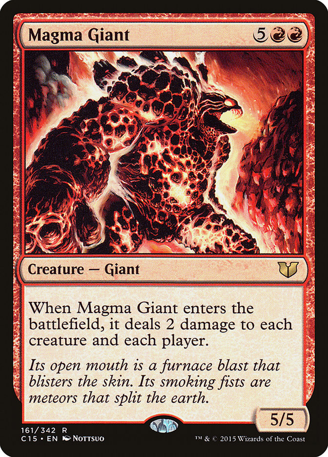 Magma Giant [Commander 2015] | Deep Dive Games St. Marys