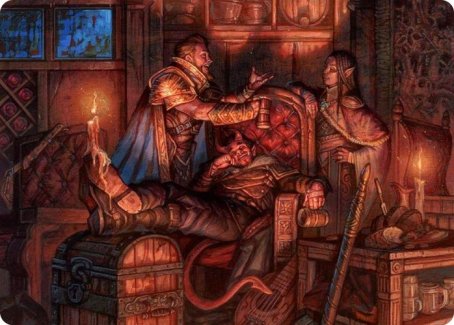 Long Rest Art Card [Dungeons & Dragons: Adventures in the Forgotten Realms Art Series] | Deep Dive Games St. Marys