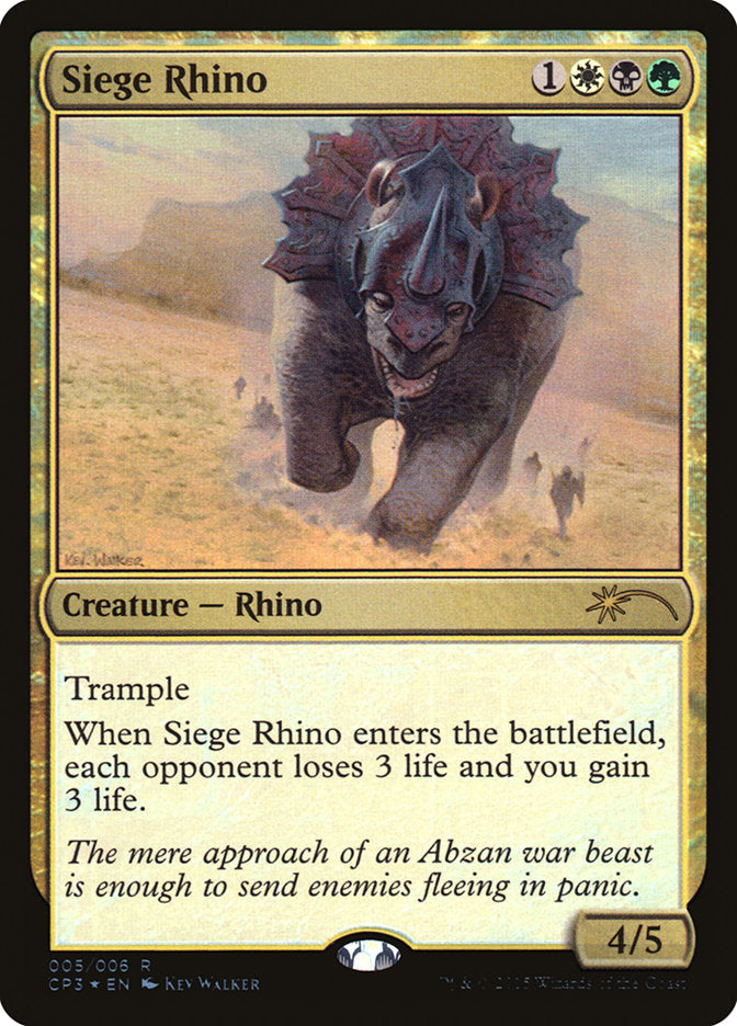 Siege Rhino [Magic Origins Clash Pack] | Deep Dive Games St. Marys