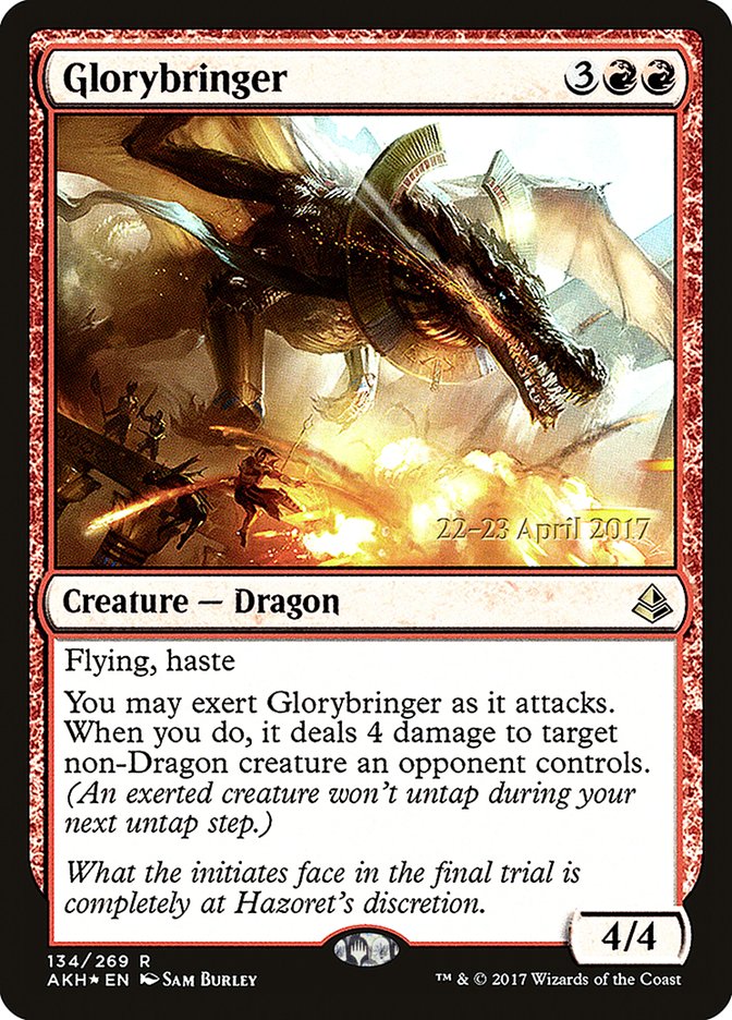 Glorybringer [Amonkhet Prerelease Promos] | Deep Dive Games St. Marys