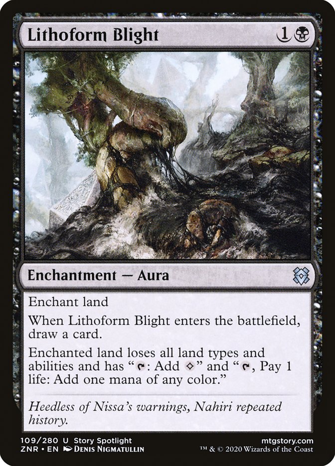 Lithoform Blight [Zendikar Rising] | Deep Dive Games St. Marys