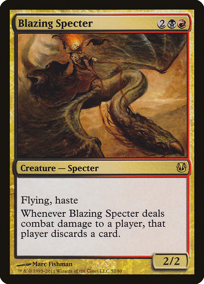 Blazing Specter [Duel Decks: Ajani vs. Nicol Bolas] | Deep Dive Games St. Marys