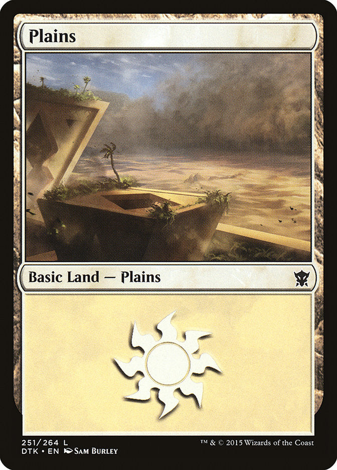 Plains (251) [Dragons of Tarkir] | Deep Dive Games St. Marys