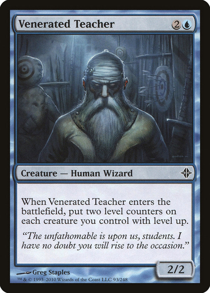 Venerated Teacher [Rise of the Eldrazi] | Deep Dive Games St. Marys