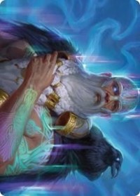 Alrund, God of the Cosmos Art Card [Kaldheim Art Series] | Deep Dive Games St. Marys