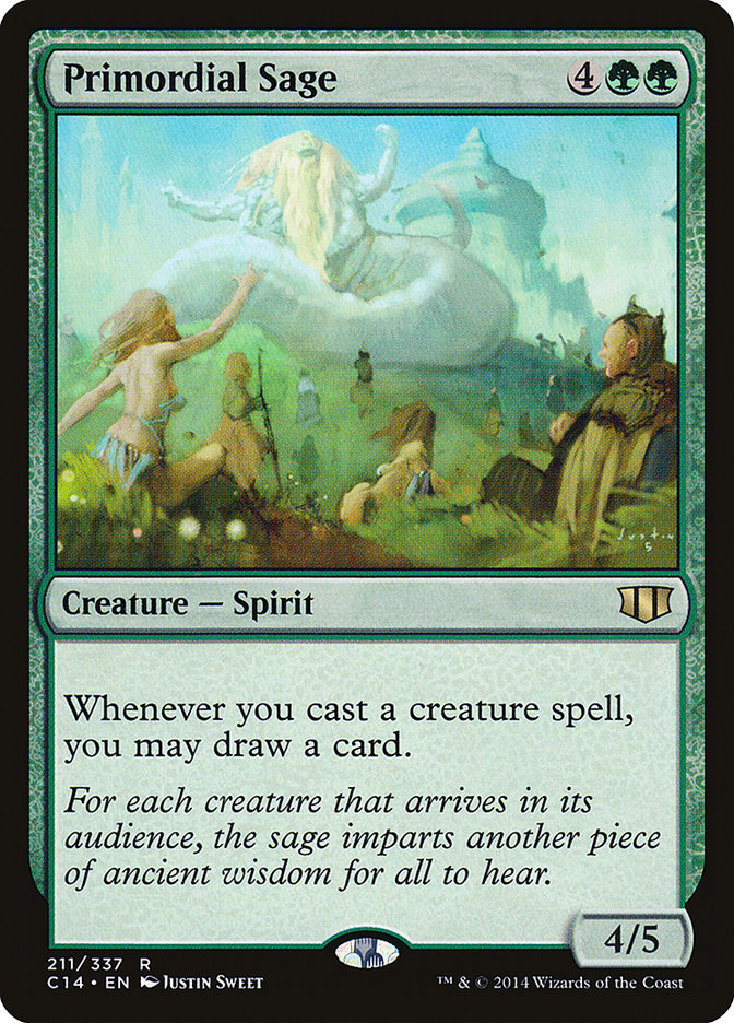 Primordial Sage [Commander 2014] | Deep Dive Games St. Marys