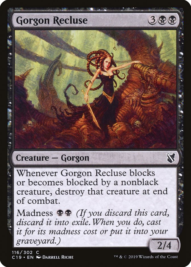 Gorgon Recluse [Commander 2019] | Deep Dive Games St. Marys