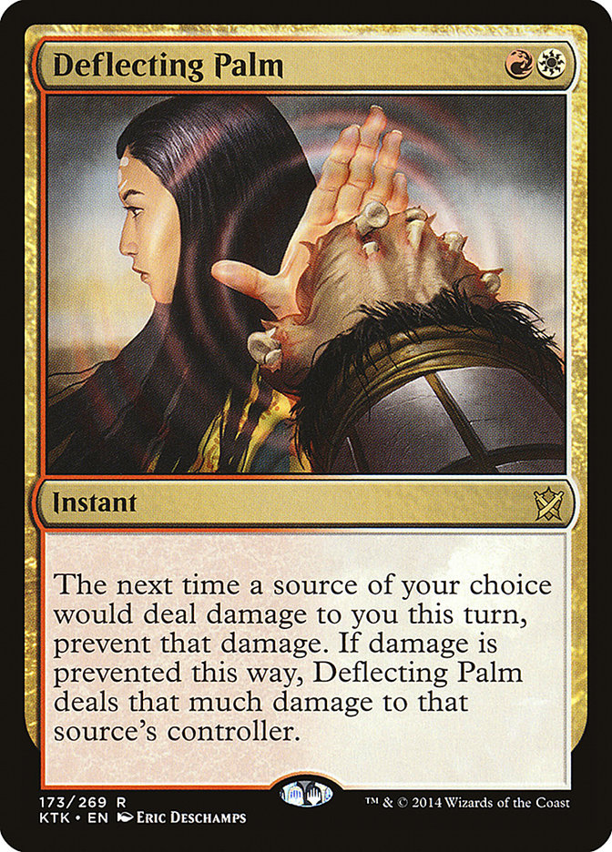 Deflecting Palm [Khans of Tarkir] | Deep Dive Games St. Marys