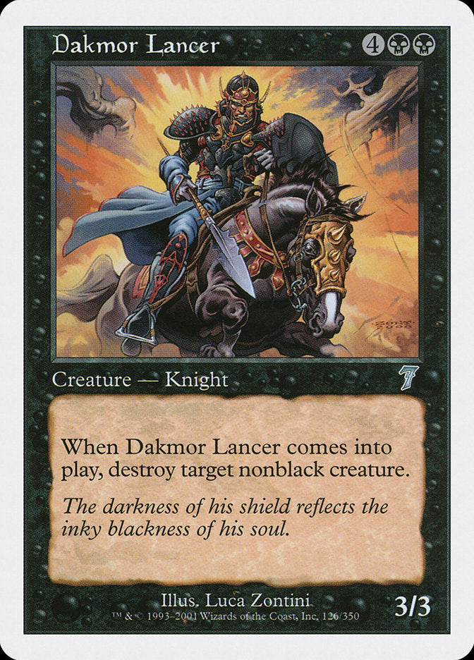 Dakmor Lancer [Seventh Edition] | Deep Dive Games St. Marys