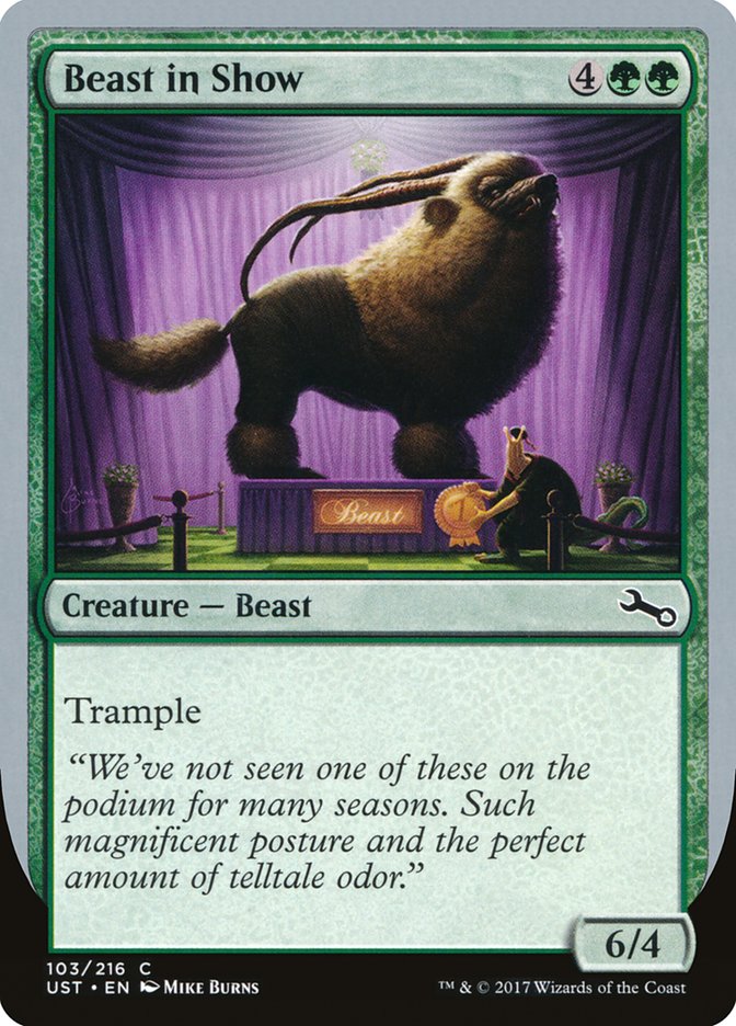 Beast in Show ("We've not seen one...") [Unstable] | Deep Dive Games St. Marys
