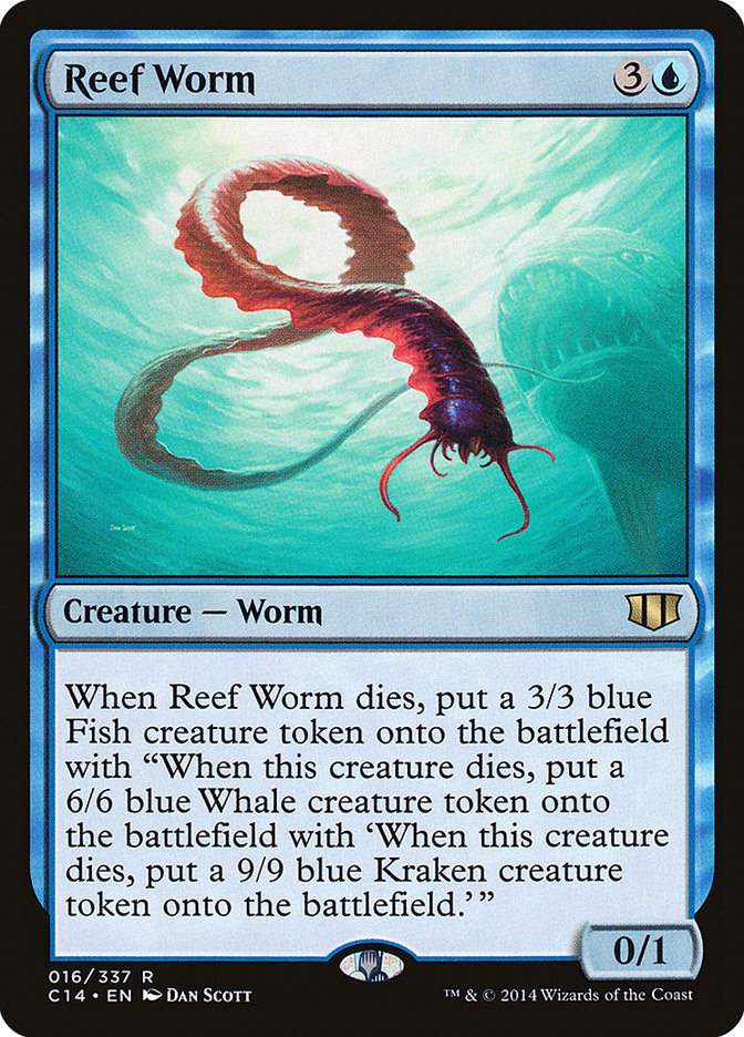 Reef Worm [Commander 2014] | Deep Dive Games St. Marys