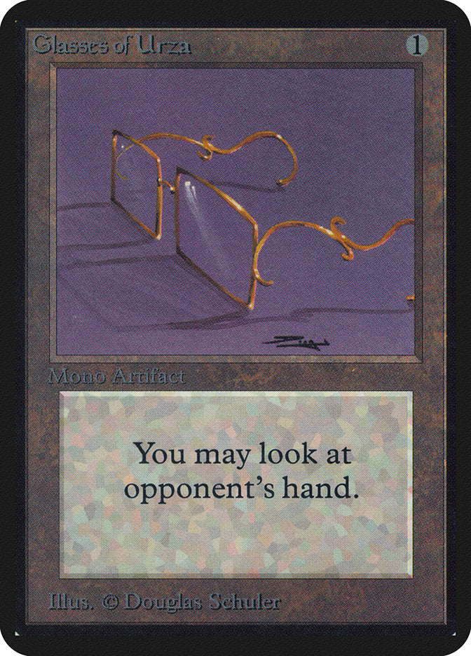 Glasses of Urza [Alpha Edition] | Deep Dive Games St. Marys