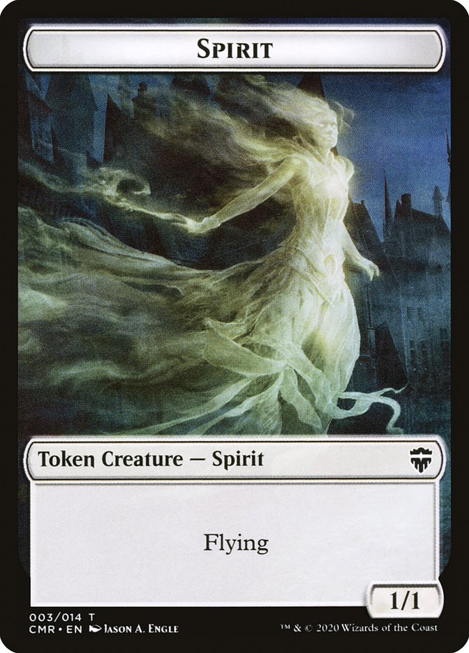 The Monarch // Spirit Double-Sided Token [Commander Legends Tokens] | Deep Dive Games St. Marys