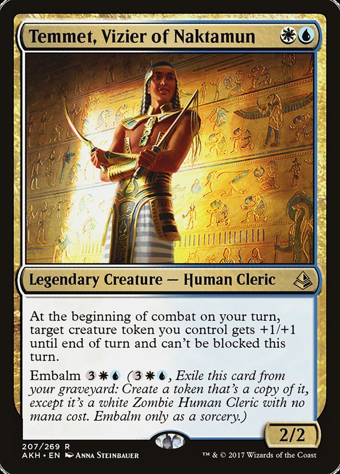 Temmet, Vizier of Naktamun [Amonkhet] | Deep Dive Games St. Marys