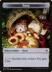 Faerie // Food (17) Double-Sided Token [Throne of Eldraine Tokens] | Deep Dive Games St. Marys