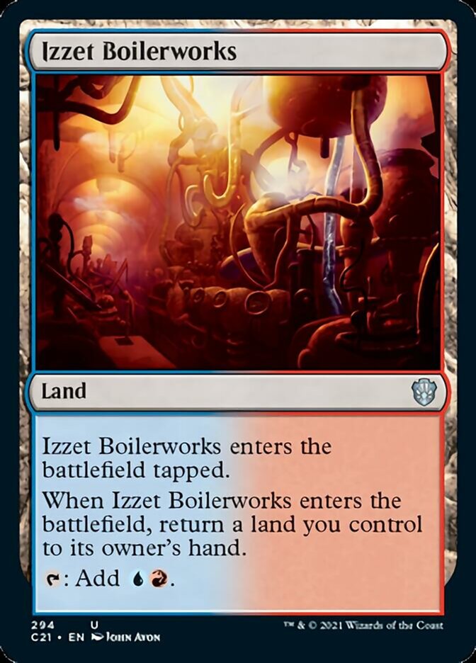 Izzet Boilerworks [Commander 2021] | Deep Dive Games St. Marys