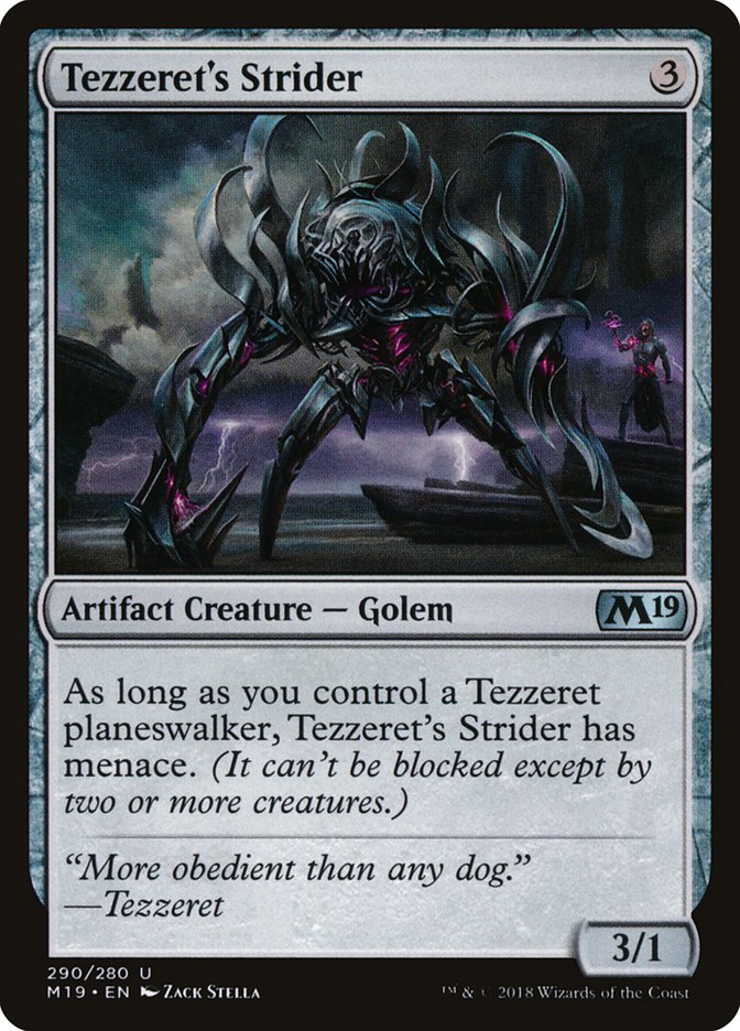 Tezzeret's Strider [Core Set 2019] | Deep Dive Games St. Marys