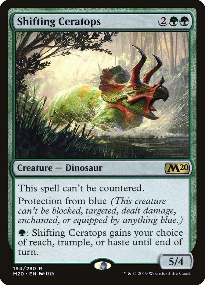 Shifting Ceratops [Core Set 2020] | Deep Dive Games St. Marys