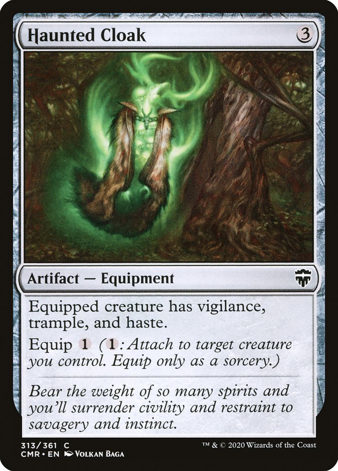 Haunted Cloak (313) [Commander Legends] | Deep Dive Games St. Marys