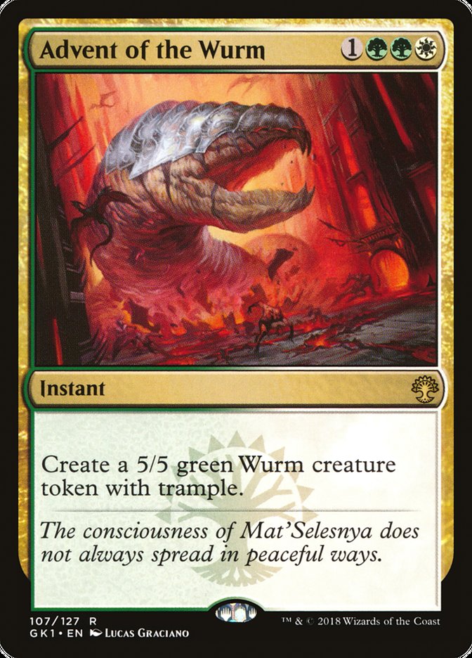 Advent of the Wurm [Guilds of Ravnica Guild Kit] | Deep Dive Games St. Marys