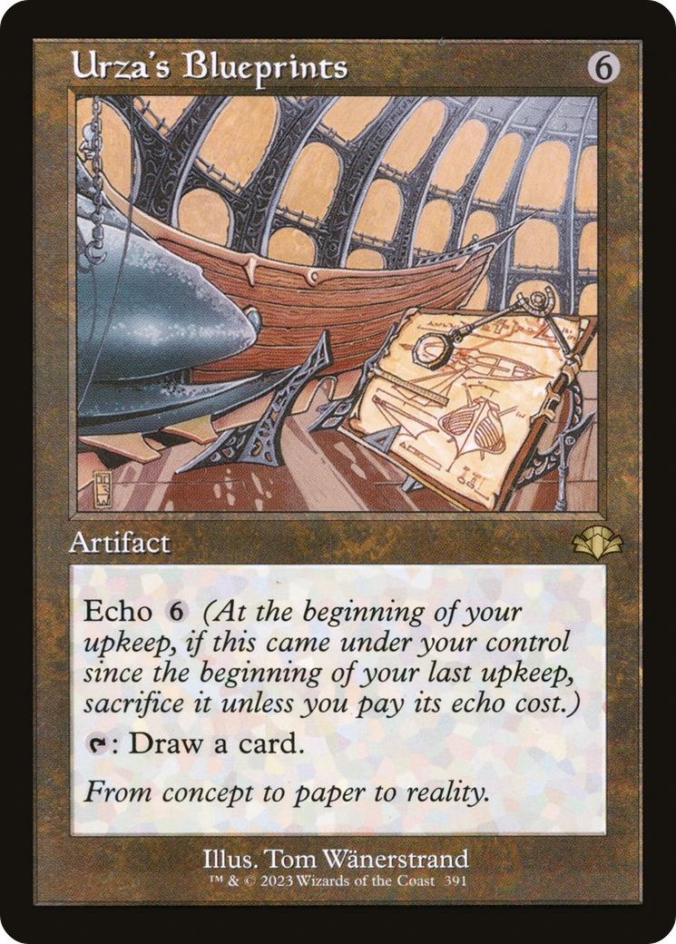 Urza's Blueprints (Retro) [Dominaria Remastered] | Deep Dive Games St. Marys