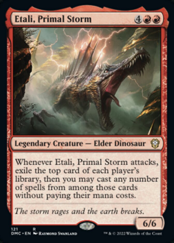 Etali, Primal Storm [Dominaria United Commander] | Deep Dive Games St. Marys