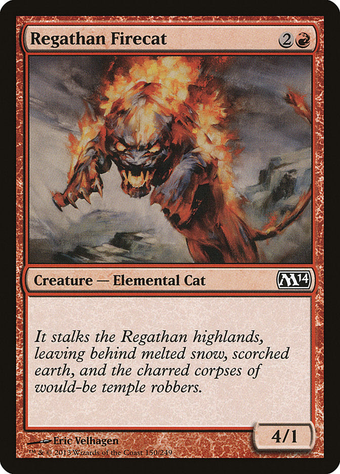 Regathan Firecat [Magic 2014] | Deep Dive Games St. Marys