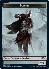 Treasure (21) // Zombie Double-Sided Token [Modern Horizons 2 Tokens] | Deep Dive Games St. Marys