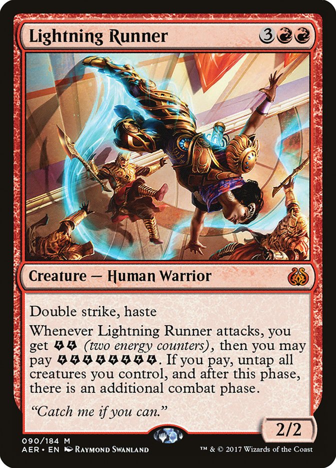 Lightning Runner [Aether Revolt] | Deep Dive Games St. Marys