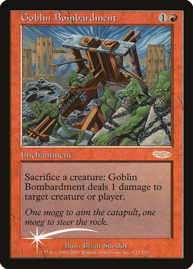 Goblin Bombardment [Friday Night Magic 2003] | Deep Dive Games St. Marys