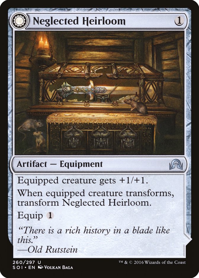 Neglected Heirloom // Ashmouth Blade [Shadows over Innistrad] | Deep Dive Games St. Marys
