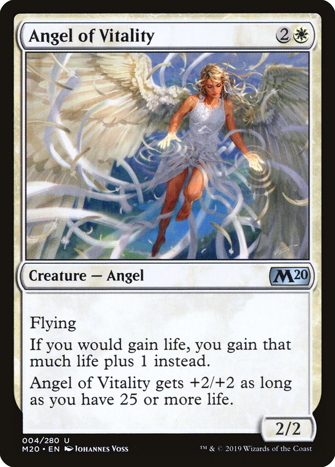 Angel of Vitality [Core Set 2020] | Deep Dive Games St. Marys