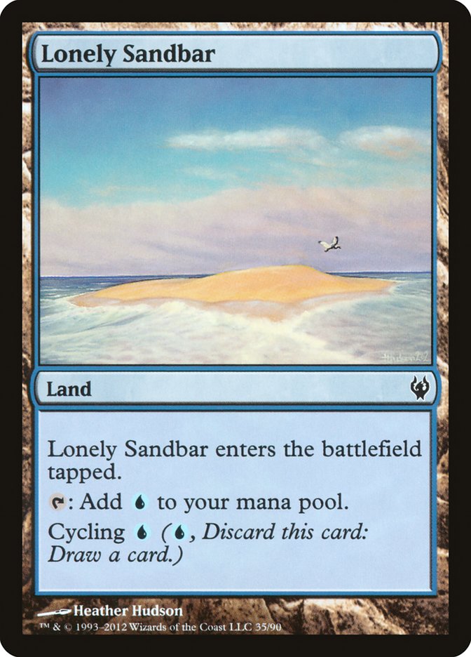 Lonely Sandbar [Duel Decks: Izzet vs. Golgari] | Deep Dive Games St. Marys