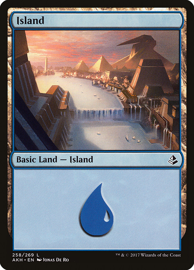 Island (258) [Amonkhet] | Deep Dive Games St. Marys