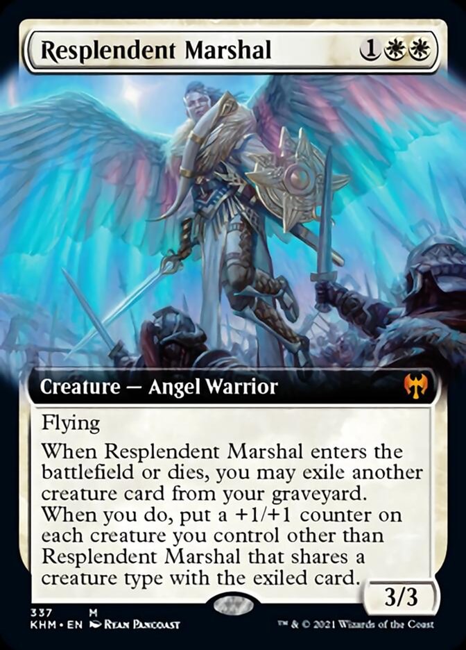 Resplendent Marshal (Extended Art) [Kaldheim] | Deep Dive Games St. Marys