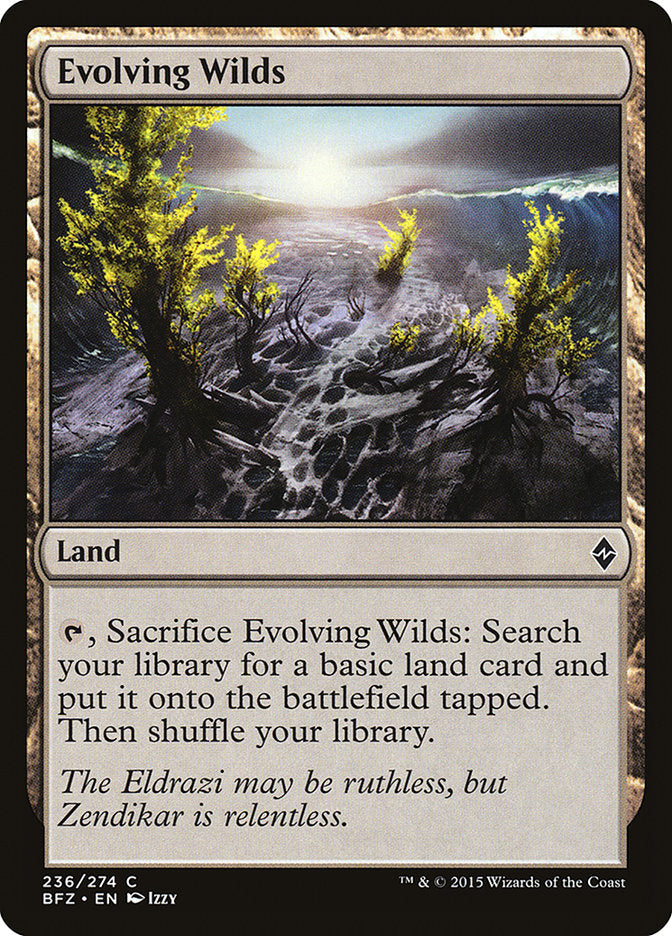 Evolving Wilds [Battle for Zendikar] | Deep Dive Games St. Marys