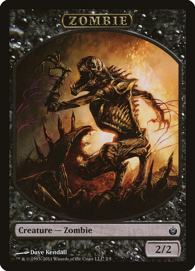 Zombie Token [Mirrodin Besieged Tokens] | Deep Dive Games St. Marys