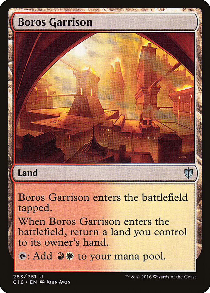 Boros Garrison [Commander 2016] | Deep Dive Games St. Marys