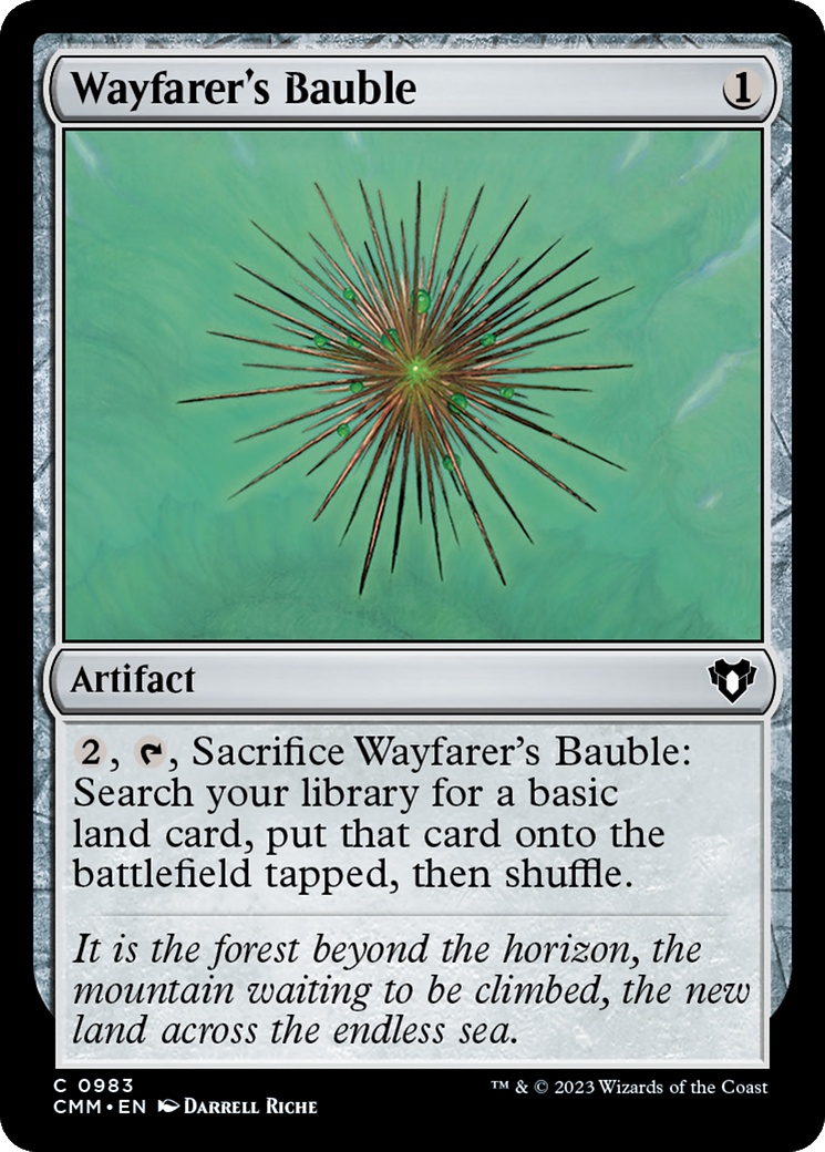 Wayfarer's Bauble [Commander Masters] | Deep Dive Games St. Marys