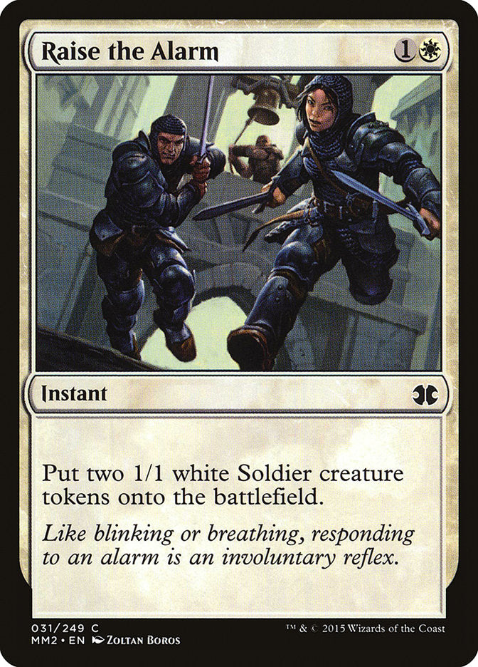 Raise the Alarm [Modern Masters 2015] | Deep Dive Games St. Marys