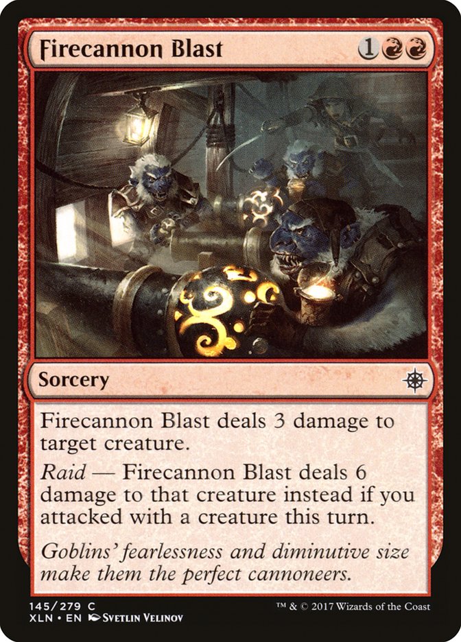 Firecannon Blast [Ixalan] | Deep Dive Games St. Marys