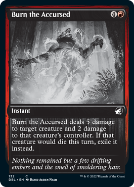 Burn the Accursed [Innistrad: Double Feature] | Deep Dive Games St. Marys