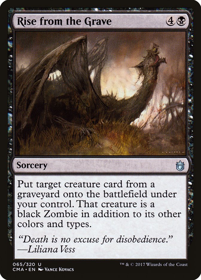 Rise from the Grave [Commander Anthology] | Deep Dive Games St. Marys